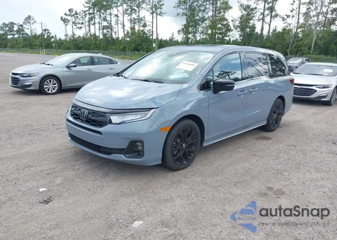 2025 Honda Odyssey Sport-L from USA, damaged, VIN 5FNRL6H7XSB051268